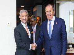 
      
      Jaishankar meets Russian counterpart Sergey Lavrov in Jakarta
      
      