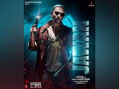 
      
      SRK shares new 'Jawan' poster featuring his viral bald look
      
      