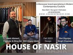 
      
      Nasir Ahmed Redefines Luxury Menswear 
      
      