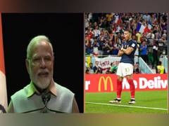 
      
      More people in India know Mbappe than in France: PM Modi
      
      