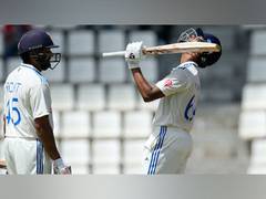 
      
      Sachin lauds Jaiswal on his test ton in debut match 
      
      