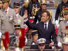 
      
      PM Modi, President Macron witness Bastille Day Parade
      
      