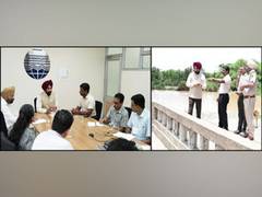 
      
      Satnam Singh Sandhu assesses damage caused by unprecedented rain
      
      
