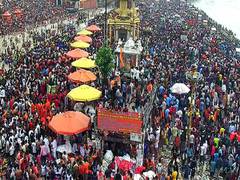 
      
      Haridwar has drawn over 3 crore Kanwariyas this year
      
      