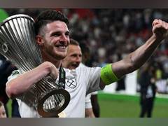 
      
      West Ham confirms skipper Declan Rice's departure 
      
      