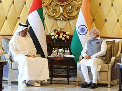 
      
      PM Modi meets COP28 President-designate Sultan Al Jaber in UAE
      
      