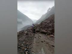 
      
      Uttarakhand: Landslide blocks Balwakot-Dharchula road
      
      