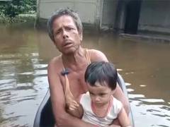 
      
      Flood-like situation continues to remain grim in Assam's Biswanth
      
      