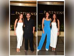 
      
      Kriti, Tamannaah at Kanika's housewarming party
      
      