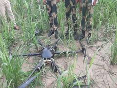 
      
      BSF recovers another Pak drone near International Border 
      
      