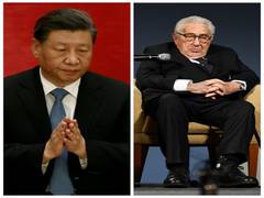 
      
      China: Xi meets former US secretary of state Henry Kissinger
      
      