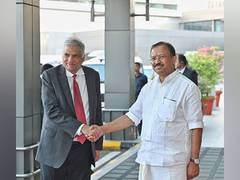 
      
      Sri Lankan President Ranil Wickremesinghe arrives in India
      
      