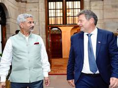 
      
      Jaishankar meets German Vice Chancellor Habeck
      
      