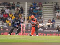 
      
      Brampton Wolves beat Mississauga Panthers by 44 runs
      
      