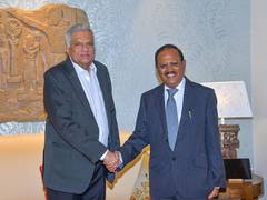 
      
      NSA Ajit Doval calls on Sri Lankan President Wickremesinghe
      
      