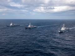 
      
      Russia, China conduct joint sea and air exercises in Sea of Japan
      
      