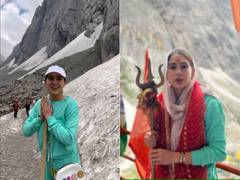 
      
      Sara Ali Khan shares glimpse of Amarnath Yatra
      
      
