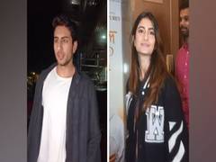 
      
      Ibrahim Ali Khan, Palak Tiwari step out for a movie night
      
      