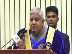 
      
      Democracy can't be about disruption, disturbance: VP Dhankar
      
      
