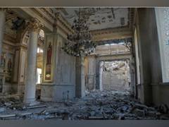 
      
      Russian missile strikes damage historic Orthodox Ukrainian cathed
      
      