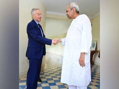
      
      Former UK PM, Odisha CM discuss economic growth of state
      
      