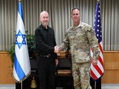 
      
      CENTCOM Chief talks Iran threat with Israeli Defence Minister
      
      