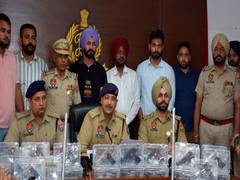 
      
      Punjab Police bust arms smuggling racket, five held
      
      