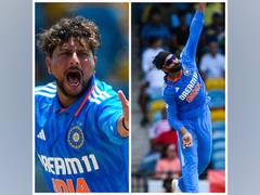 
      
      Kuldeep, Jadeja register unique record of picking 
      
      
