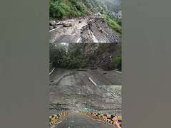 
      
      Himachal rains: NH-5 blocked following landslides
      
      