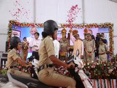 
      
      MP CM Chouhan gives 250 two-wheelers to women police personnel
      
      