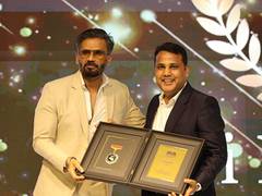 
      
      Ravi Khandelwal felicitated at Times 40 Under 40
      
      