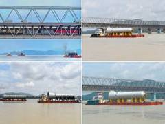 
      
      Over-sized cargo vessels sailed first on Brahmaputra
      
      