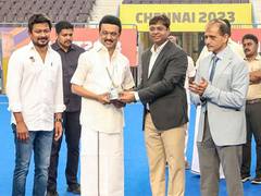 
      
      Tamil Nadu CM inaugurates Carbon-zero turf for Asian CT 2023
      
      