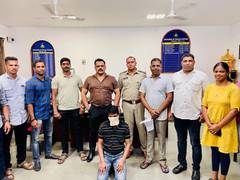 
      
      Goa: Neighbour held for raping girl in Mapusa town
      
      