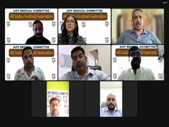 
      
      AIFF Medical Committee holds meeting over video conferencing
      
      