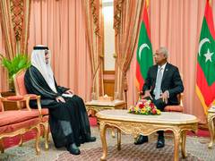 
      
      UAE Ambassador presents credentials to President of Maldives
      
      