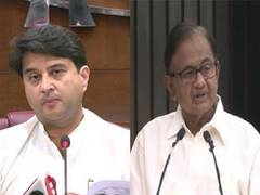 
      
      Union Minister Scindia, Cong leader Chidambaram spar over airports
      
      
