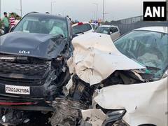 
      
      Punjab: Several hurt as multiple cars collide with one another 
      
      