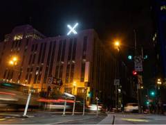 
      
      X sign removed from Elon Musk company's San Francisco HQ 
      
      