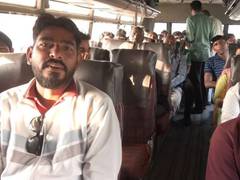 
      
      Fresh batch of pilgrims leaves from Srinagar for Amarnath Yatra
      
      
