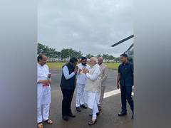 
      
      PM Modi arrives in Pune, to launch development projects
      
      
