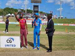 
      
      3rd ODI: West Indies win toss, opt to field against India
      
      