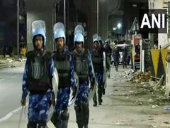 
      
      Haryana violence: RAF conducts flag march in Gurugram
      
      