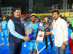
      
      HI congratulates Sumit for completing 100 International Caps
      
      