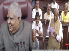
      
      “Sir, I’m married for more than 45 years…” Dhankar to Kharge
      
      