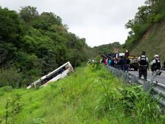 
      
      15 killed, 21 injured in bus crash in Mexico’s Nayarit
      
      