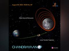 
      
      Chandrayaan-3: Spacecraft covers two-thirds of distance to moon
      
      
