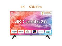 
      
      coocaa 55S3U Pro Coolita 4K TV debuts in India
      
      