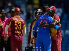 
      
      India, West Indies penalised for slow overrate in first T20I
      
      