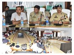 
      
      ADGP Jammu zone takes stock of security scenario
      
      
